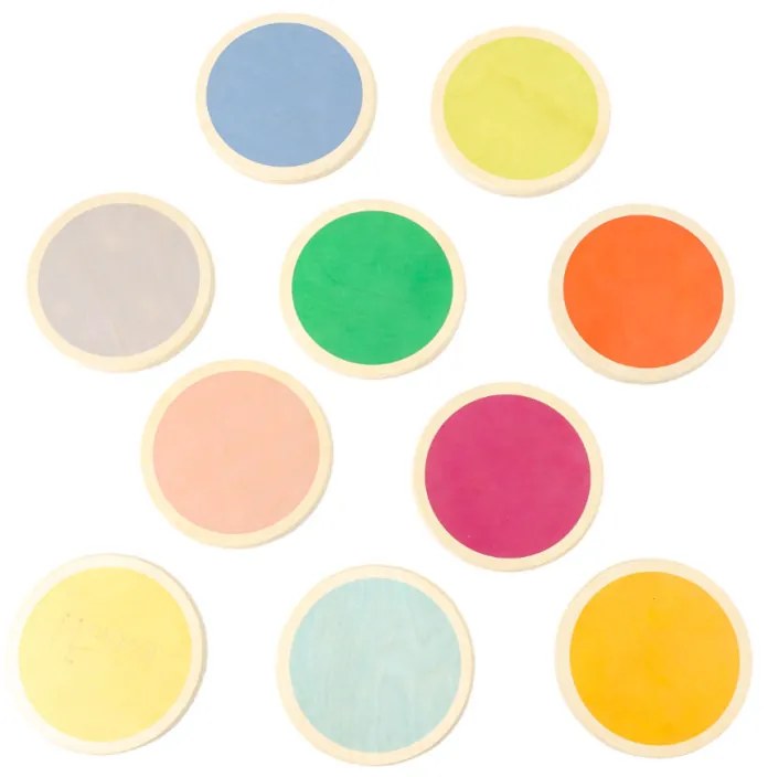 Montessori nášlapné kamene – farby