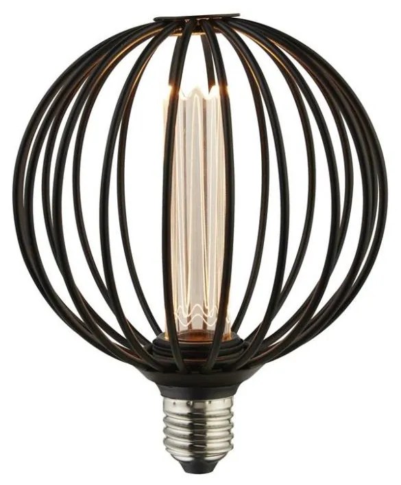 Searchlight 26004BK - LED dekoračná žiarovka GLOBE E27/4,5W/230V 2700K