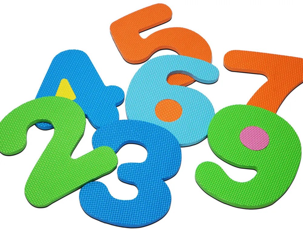 Penová podložka pre deti PUZZLE, 86 dielov, viacfarebná Spielwerk