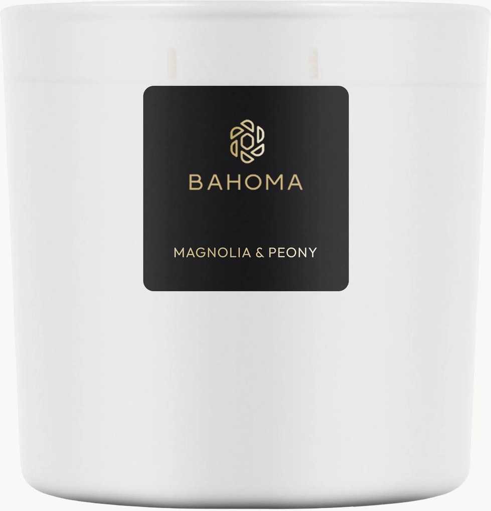 Vonná sviečka Magnolia & Peony (Marine, Citrus, Green)