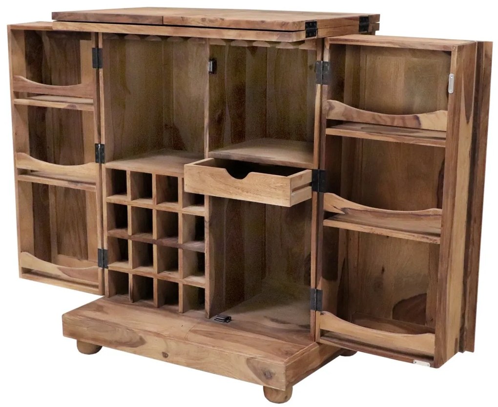 furniture-nabytek.cz - Domácí barový pult 80x105x55 z indického palisandru