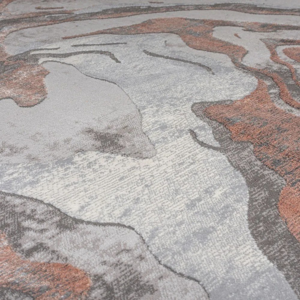 Sivo-béžový koberec 240x340 cm Marbled – Flair Rugs