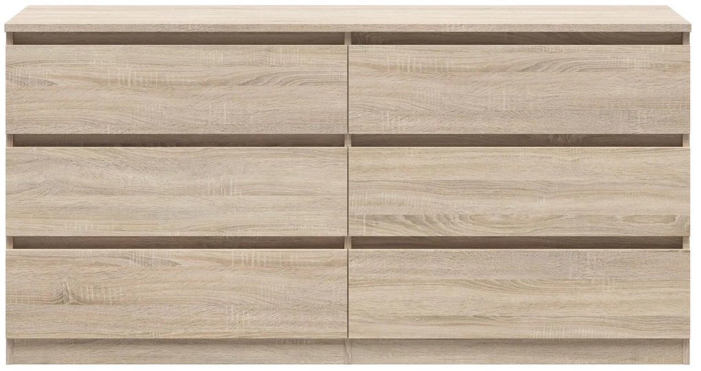 Komoda BRW Tetrix 4 (dub sonoma) . Akcia -48%. Vlastná spoľahlivá doprava až k Vám domov. 1098483