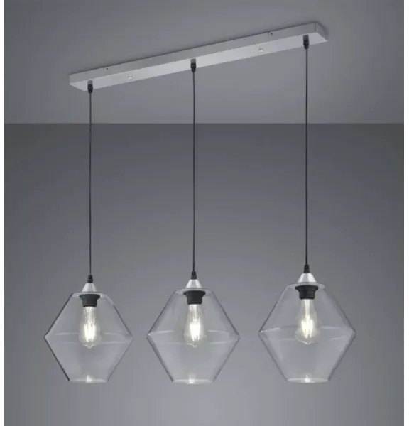 Reality - Luster na lanku TRENTO 3xE27/40W/230V