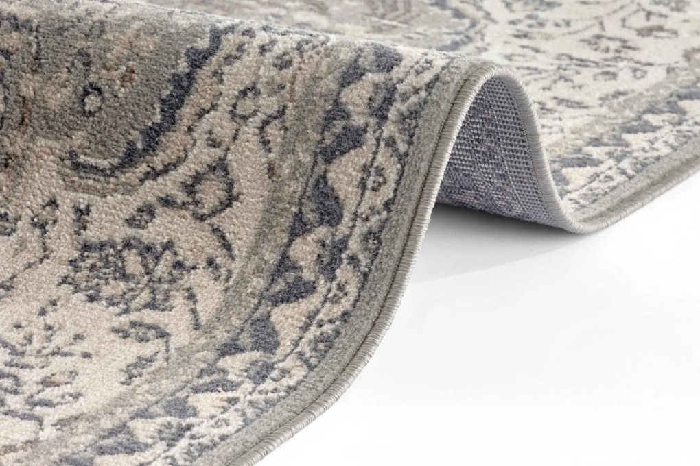 Hanse Home, Kusový koberec Terrain 105604 Orken Grey Cream, 160x235, šedá, obývacia izba