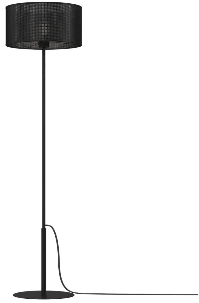 Stojacia lampa LOFT SHADE 1xE27/60W/230V čierna