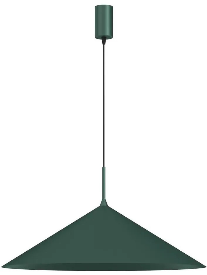 Závesný luster na lanku CAPITAL 1xGX53/15W/230V, priemer 60 cm, zelený