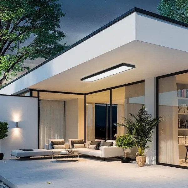 Brilagi-LED Stmievateľné kúpeľňové svietidlo FRAME SMART LED/50W/230V IP44 čierna+DO