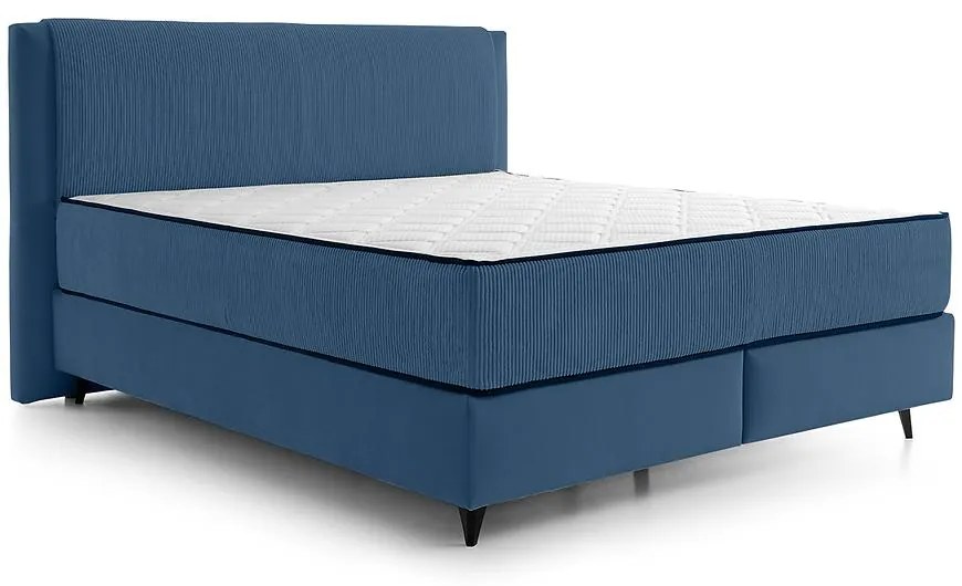 Posteľ Alice 180/200 Poso5/Kronos 5 námornícka modrá + matrac