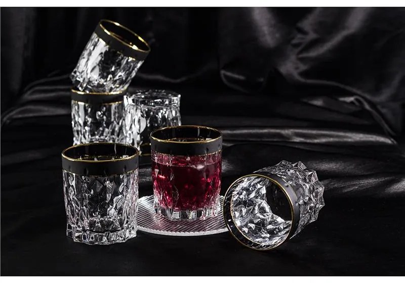 BOHEMIA PRESTIGE CONTE MODERN POHÁR NA WHISKY 340ML SADA 6 KS