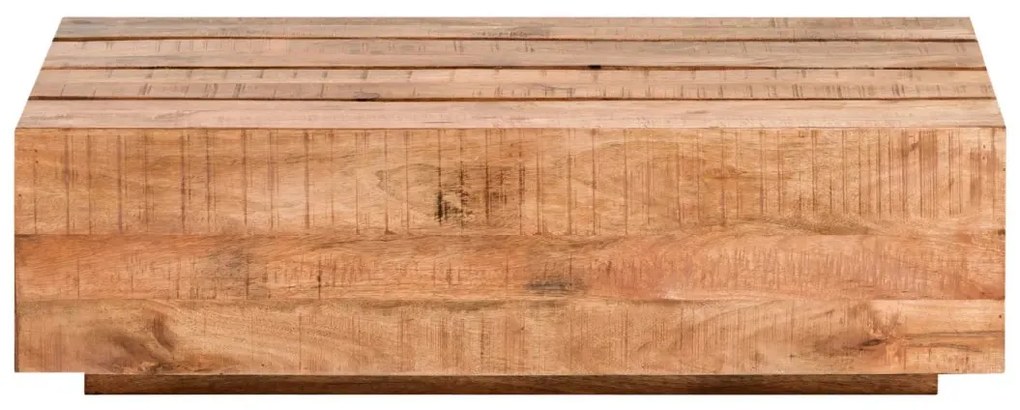 furniture-nabytek.cz - Masivní konferenční stolek Dakota z mangového dřeva, lakovaný, hnědý – 120×70 cm