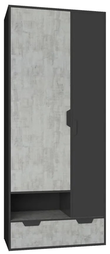 Skriňa Nano Na2 Enigma/Grafit