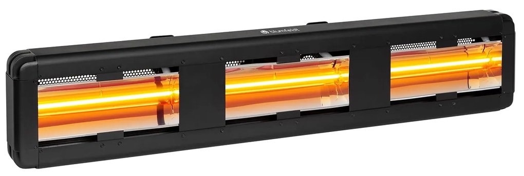 Heat Giant, infračervený ohrievač, 3 x 2000 W, IP65, 380 V, čierny