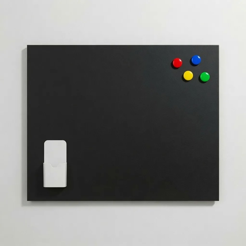 Toptabule.sk Bezrámová KRIEDOVÁ magnetická tabuľa ČIERNA 200x100 cm