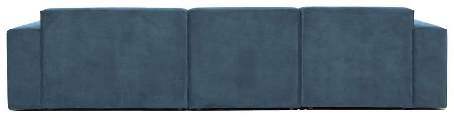 Modrá menčestrová rohová pohovka (pravý roh) Sting – Scandic