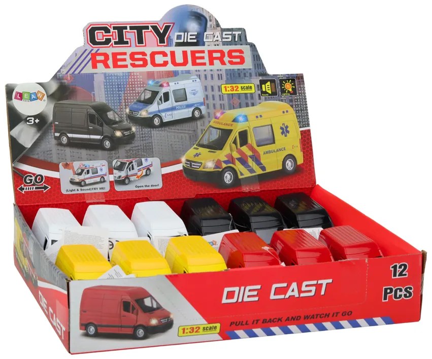 LEAN TOYS Dodávka 1:32
