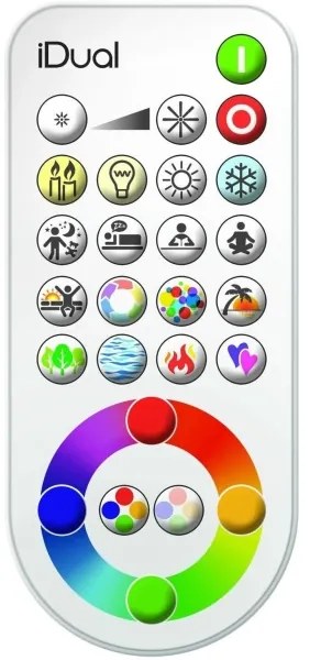 SADA 3x LED RGB Stmievateľné podhľadové svietidlo ARGON LED/7,3W/230V + DO