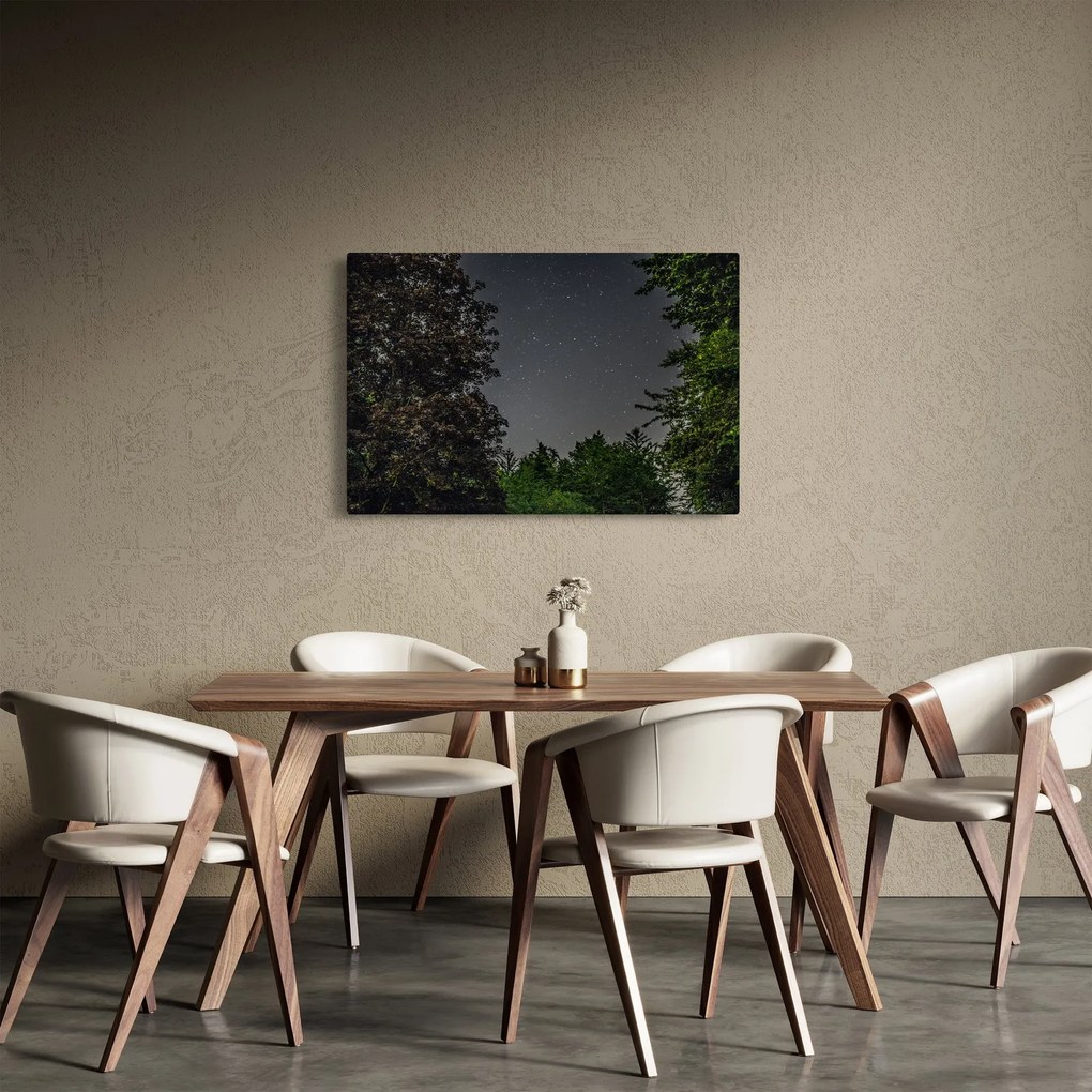 Obraz nočnej oblohy (90x60 cm)