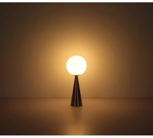 Globo 21031N - Stolná lampa PINPAL 1xE27/40W/230V chróm