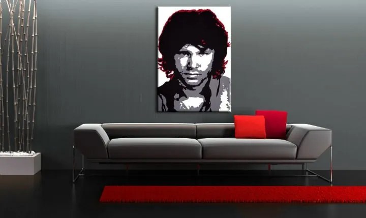 Ručne maľovaný POP Jim Morrison | rôzne rozmery