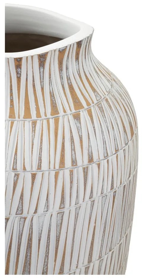 Biela váza z polyresínu (výška 50 cm) Stiky – Mauro Ferretti