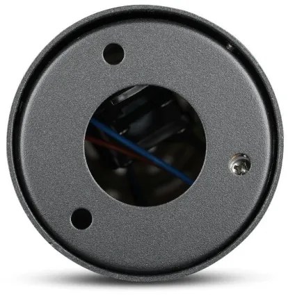 Vonkajšia lampa 1xGU10/35W/230V IP54 80 cm čierna