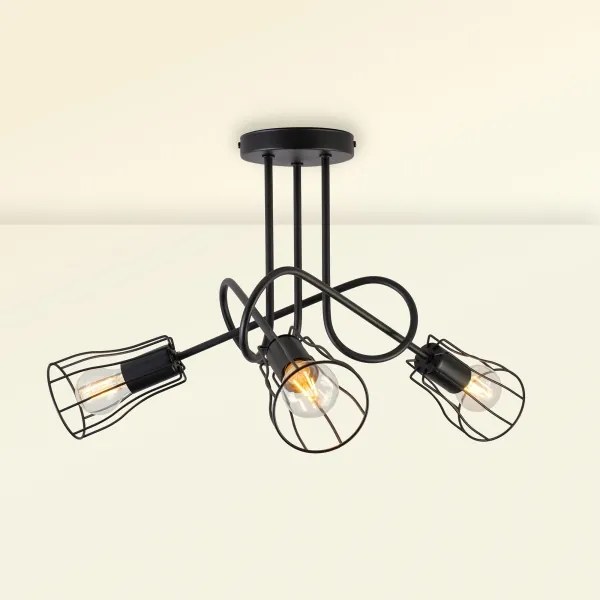 Prisadený luster OXFORD 3xE27/15W/230V