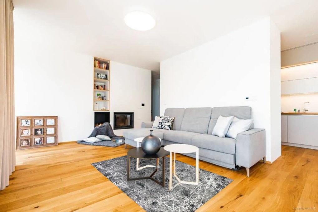 Kusový koberec Elite 4355 Grey, 80x150, šedá, kancelária, Berfin Dywany