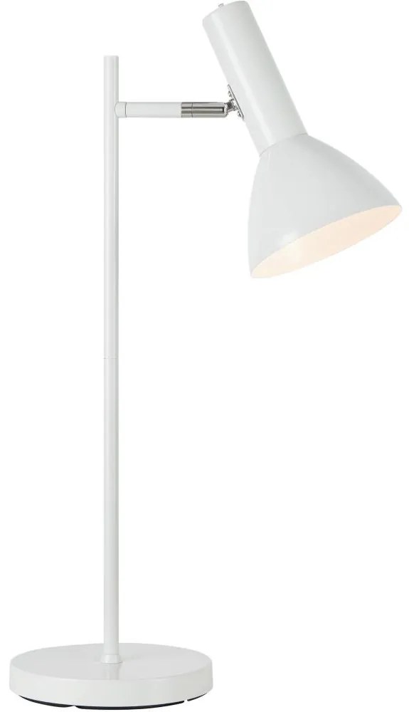Markslöjd 108688 - Stolná lampa METRO 1xE27/40W/230V biela