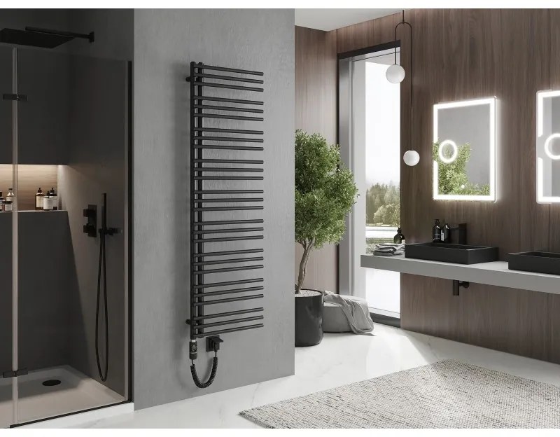 Mexen Neptun, elektrické vykurovacie teleso 1600 x 500 mm, 900 W, čierna, W101-1600-500-2900-70