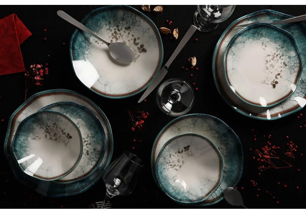 Porcelánová jedálenská súprava 24 ks – Hermia