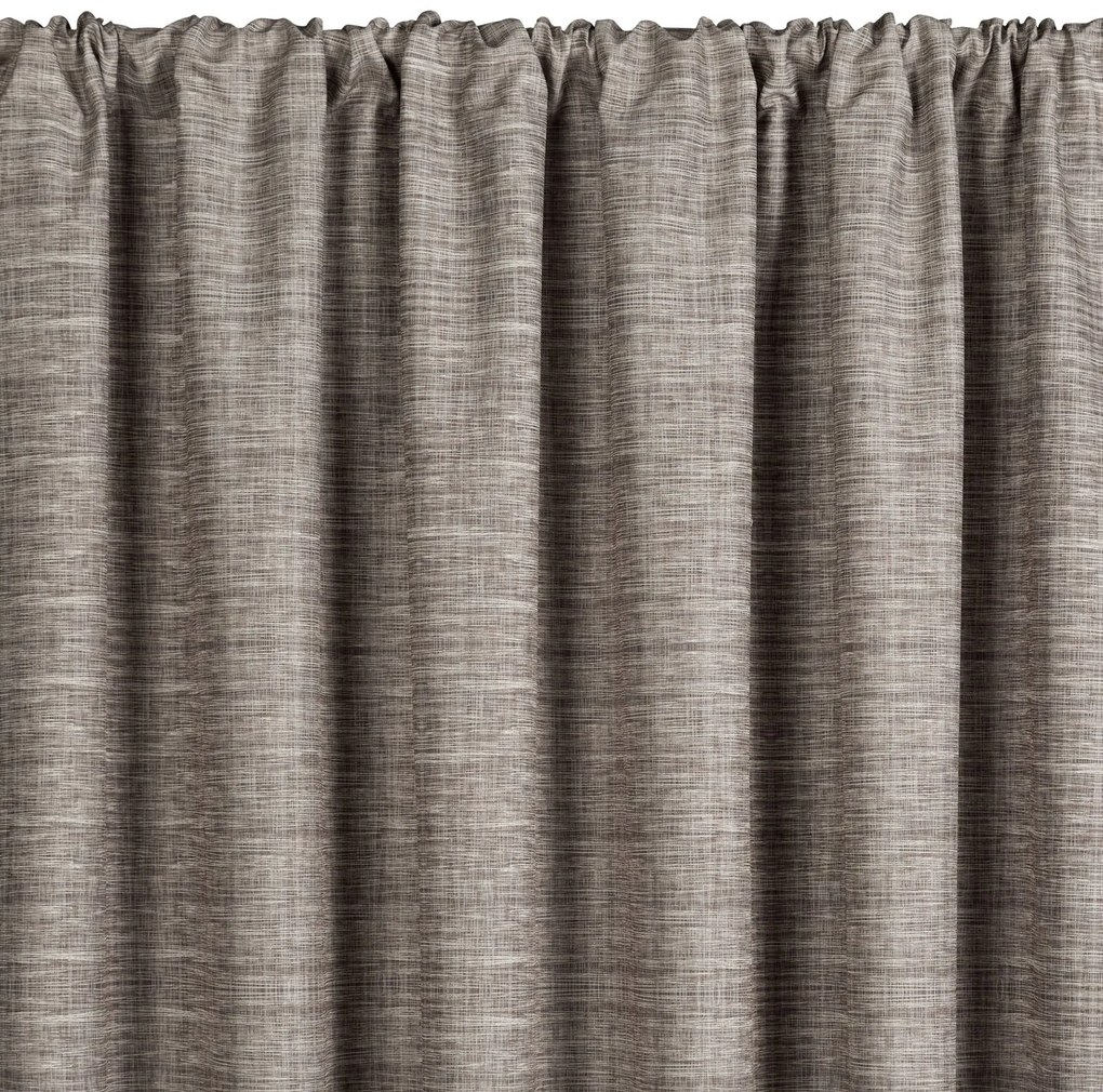 ZÁHRADNÝ VODEODOLNÝ ZÁVES NA PÁSKE GARDEN 155X200 CM HNEDÁ