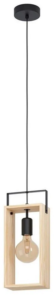 Eglo 43413 - Luster na lanku FAMBOROUGH 1xE27/40W/230V