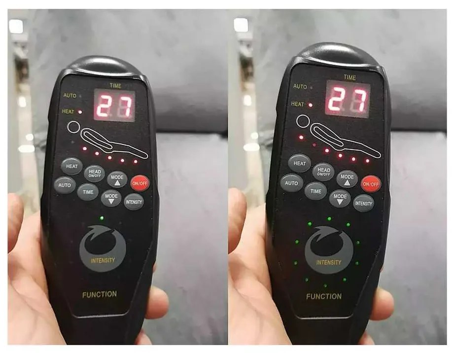 Masážne kreslo Neptun V, tmavo sivá
