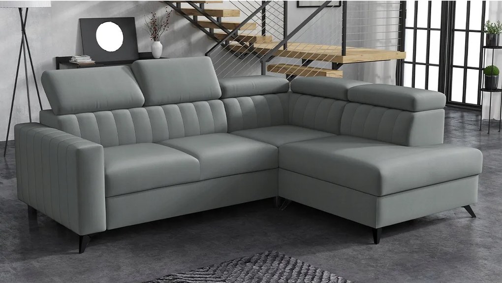 Rohová sedačka Laviosuna 2RRLXP (zelená) (s úl. priestorom) (p)