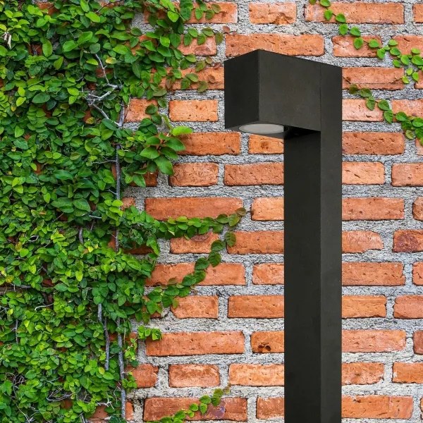 Vonkajšia lampa BOSTON 1xGU10/10W/230V 80 cm IP54 čierna