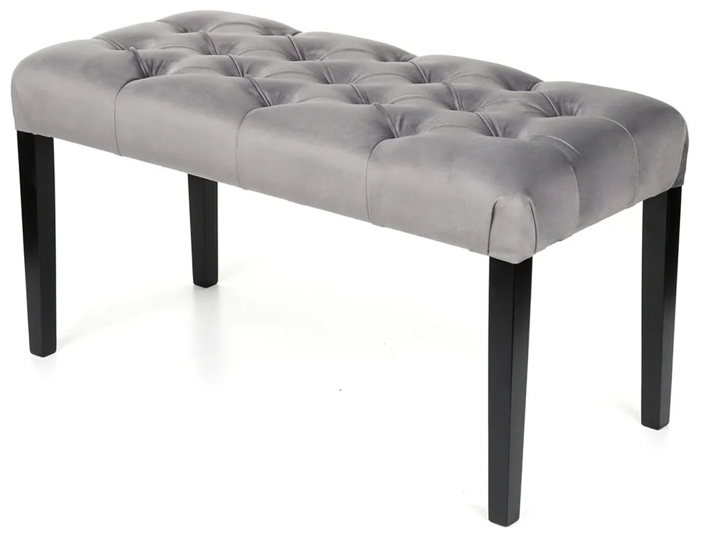 Čalúnená lavica Simple Chesterfield 40x90 cm