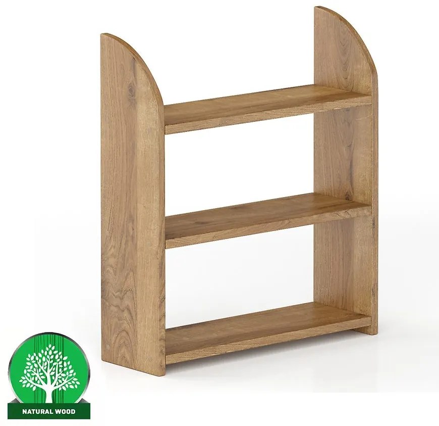 Polička borovica PK111-60x68x19 dub