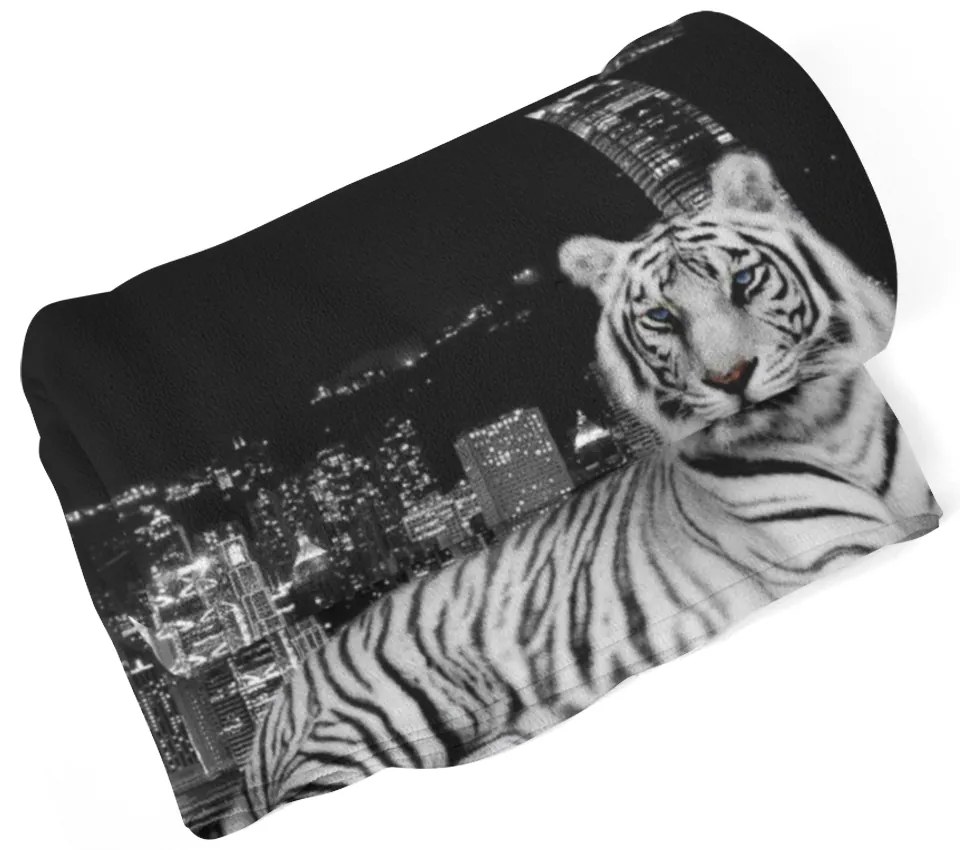 Sablio Deka Mestský tiger - 150x120 cm