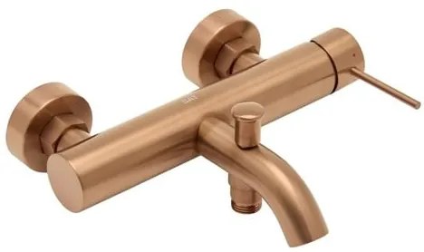 Vaňová batéria SAT Aurum bez sprchového setu 150 mm brúsená rose gold SATBAUR222BRG