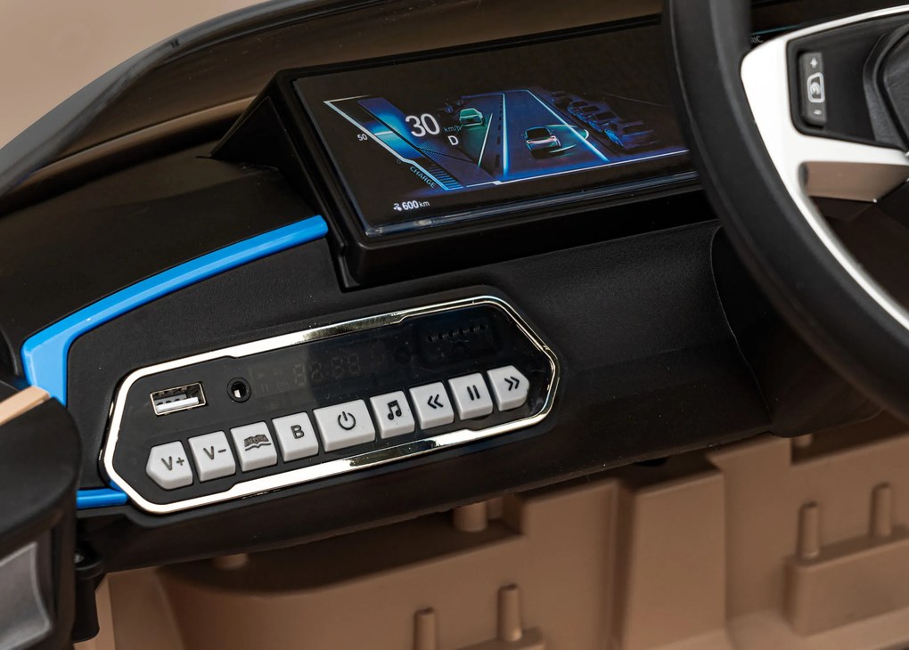 Ramiz Elektrické autíčko BMW i4 pre deti zlaté