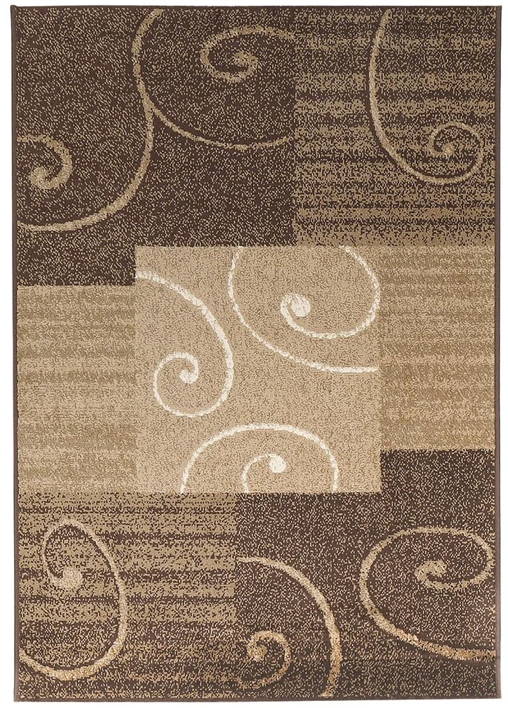 Koberce Breno Kusový koberec PRACTICA 54/DBD, hnedá, viacfarebná,160 x 230 cm