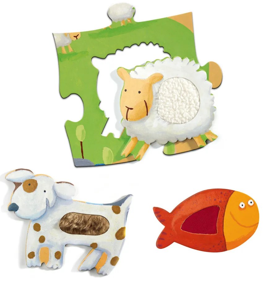 Puzzle hmatové – Farma 20 ks