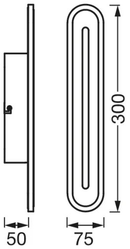 Ledvance-LED Stmievateľné kúpeľňové svietidlo SMART+ BATH LED/13W/230V IP44 Wi-Fi