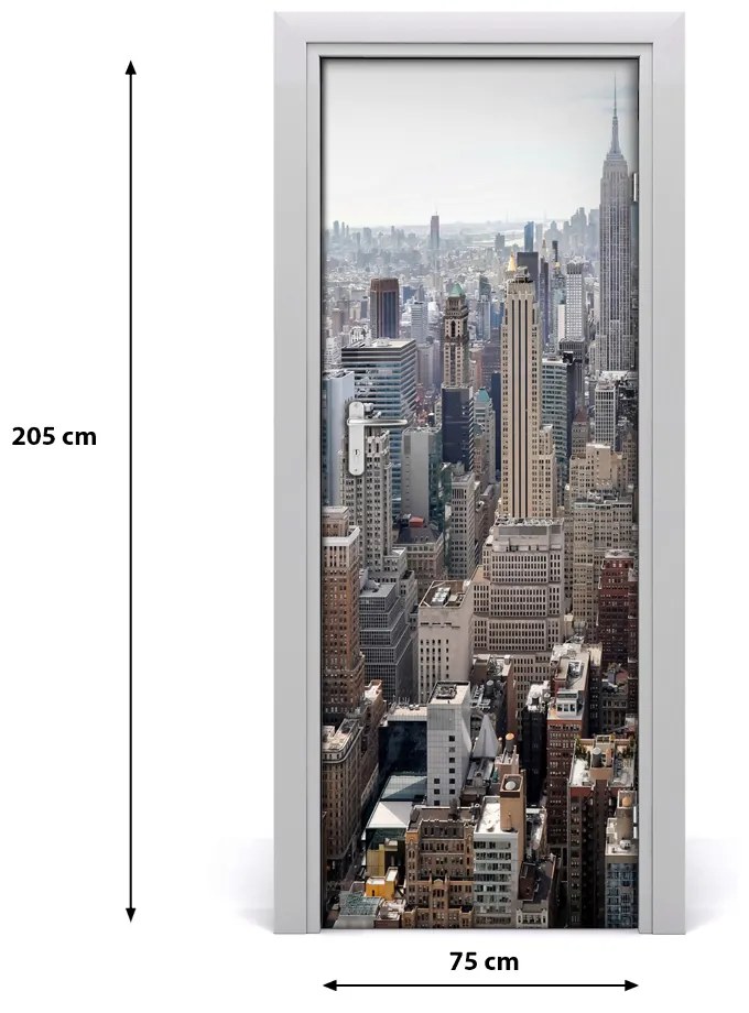 Fototapeta samolepiace na dvere New York 75x205 cm