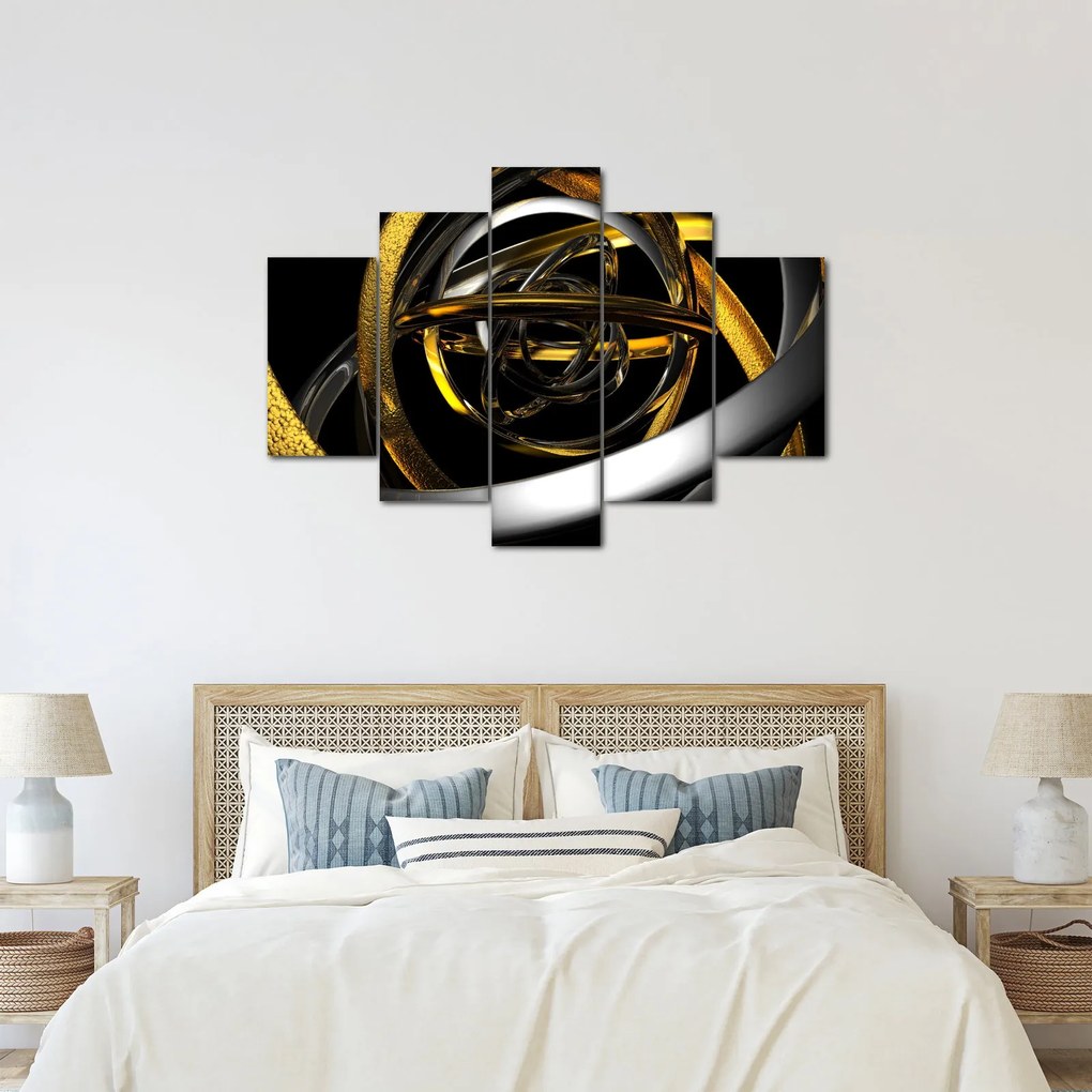 Obraz modernej abstrakcie (150x105 cm)
