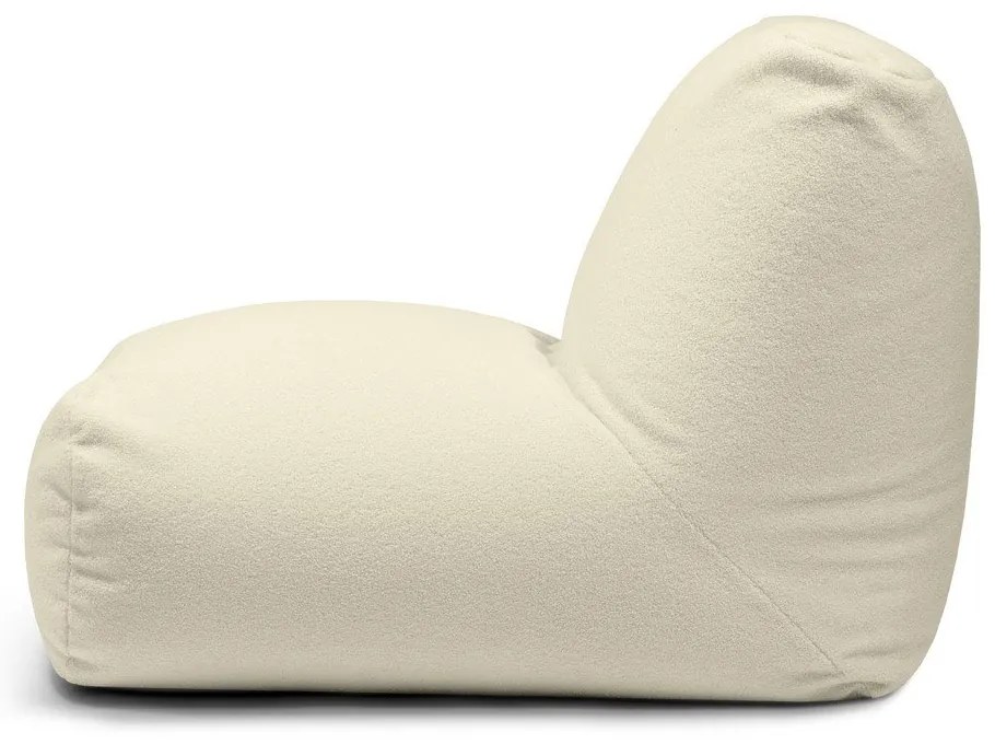 Hnedý sedací vak z textílie buklé Tube – SLOWDOWN