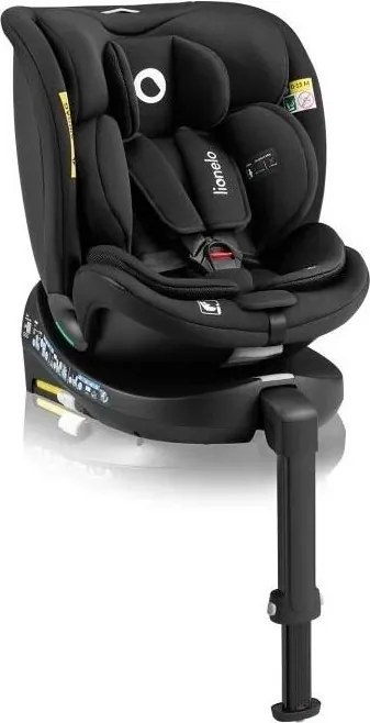Lionelo - Otočná autosedačka so základňou NAVY i-Size 40-150 cm čierna