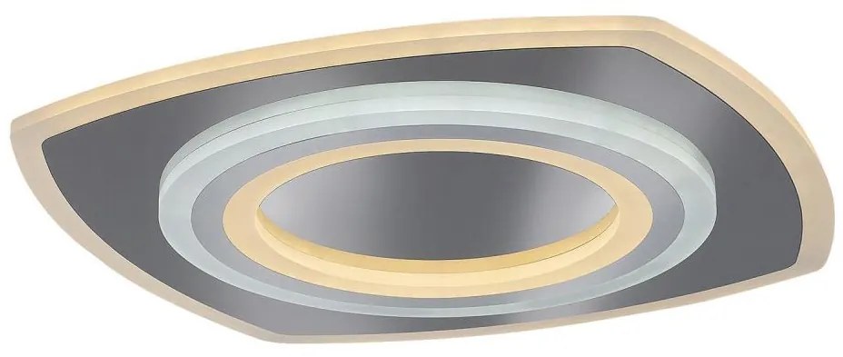 Rabalux 71318 - LED stmievateľné stropné svietidlo TANELI 60W/230V 3000/4000/6000K chróm + diaľkové ovládanie