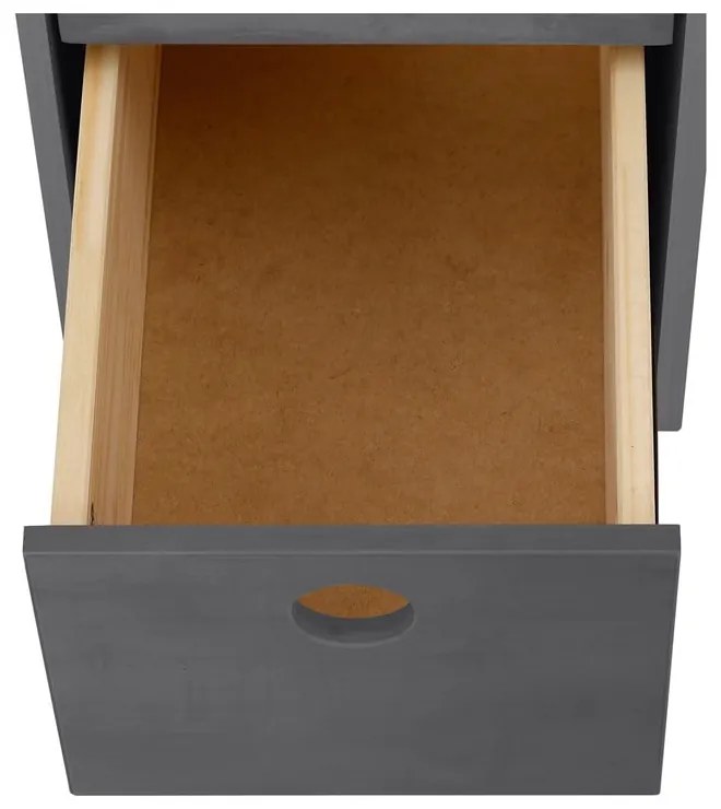 Pracovný stôl z borovicového dreva 50x100 cm Alpi – Støraa